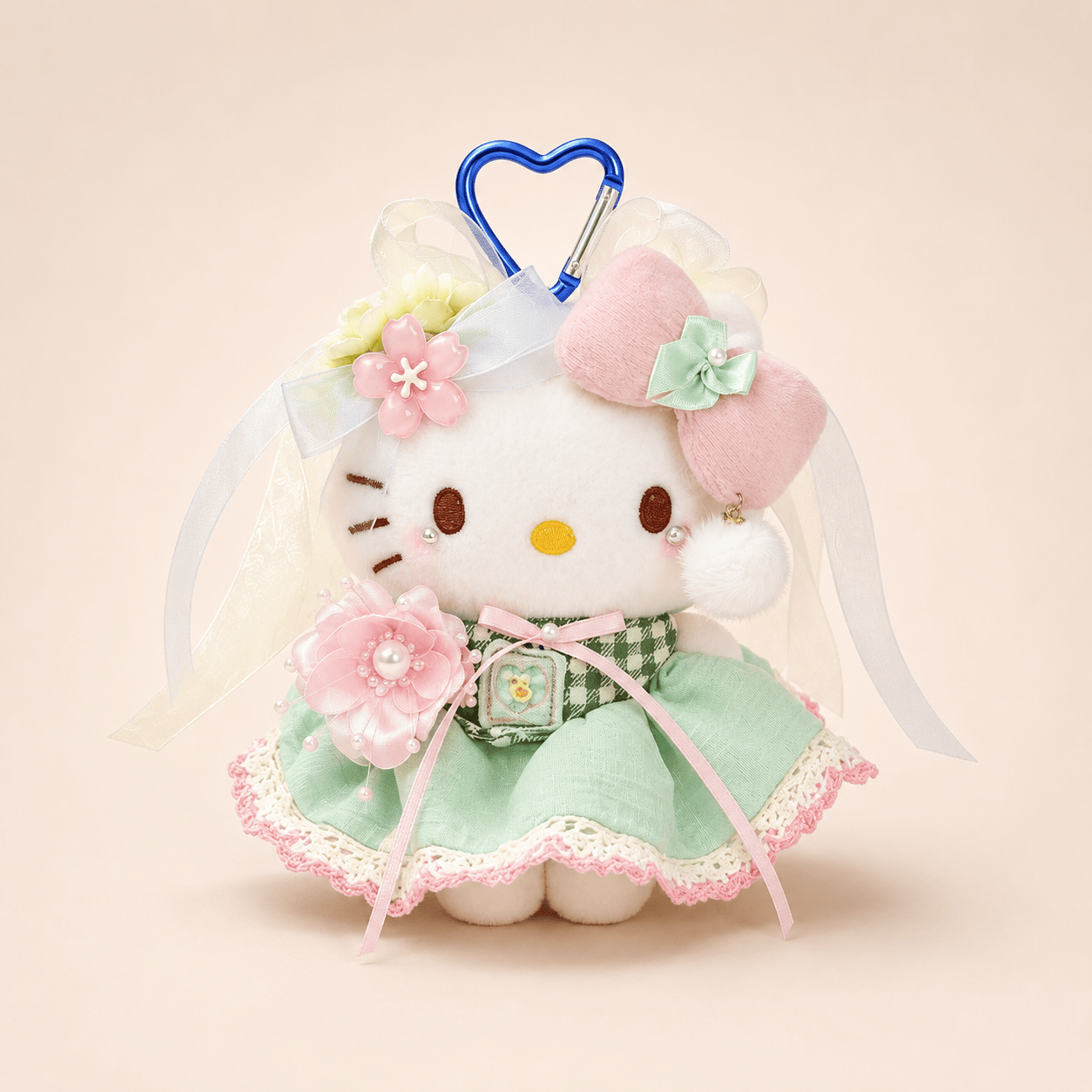 Something Mint Kitty Plush Charm