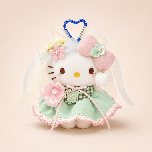 Something Mint Kitty Plush Charm