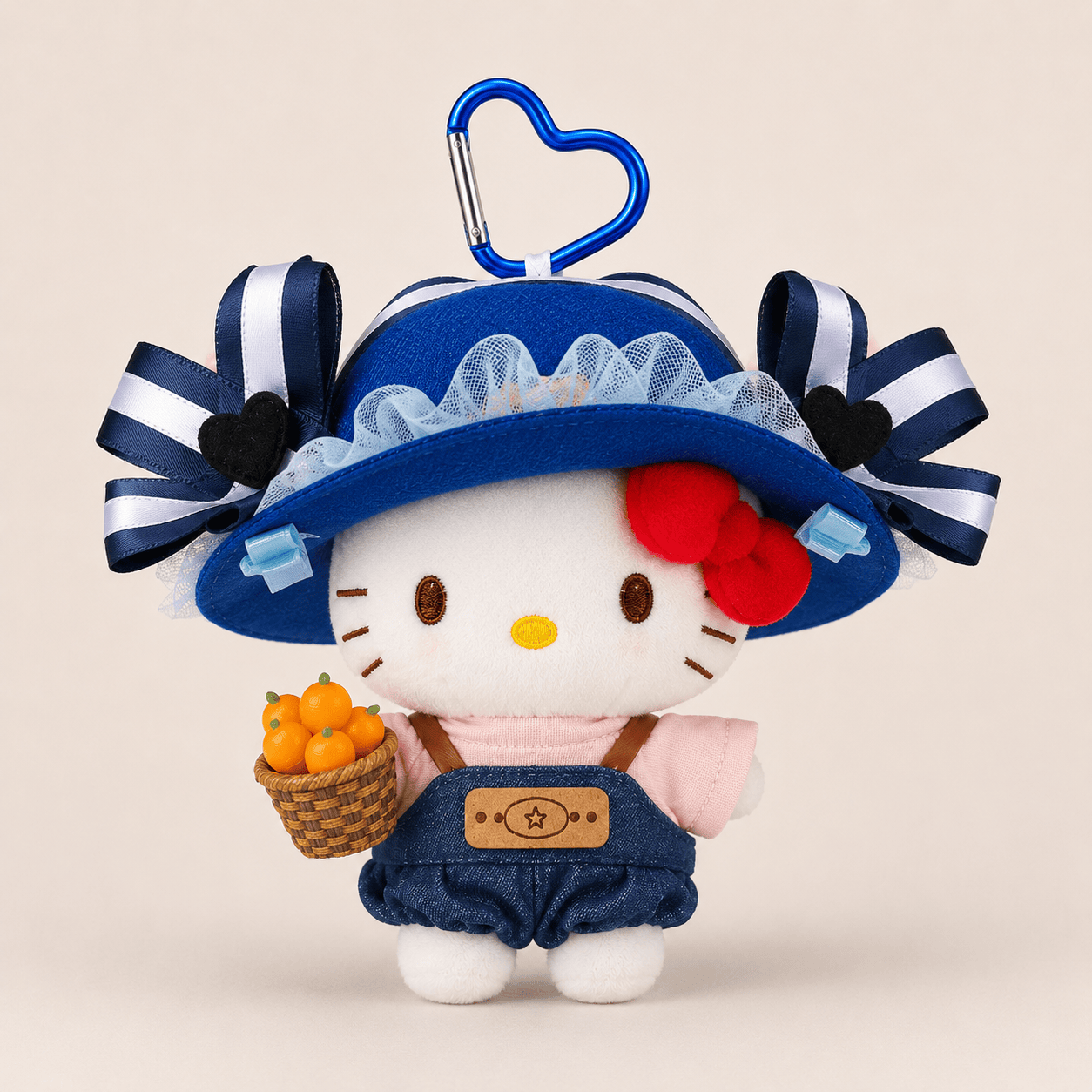 Bunny Officer Plush Bag Charm