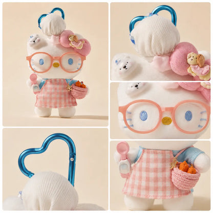 Kawaii Baker Kitty Plush Bag Charm