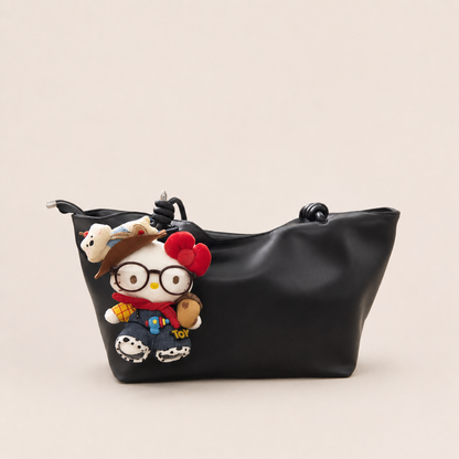 Western Kitty Cowboy Plush Bag Charm