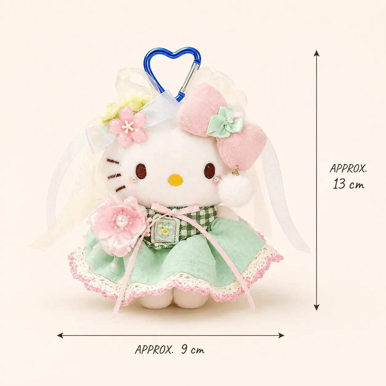 Something Mint Kitty Plush Charm