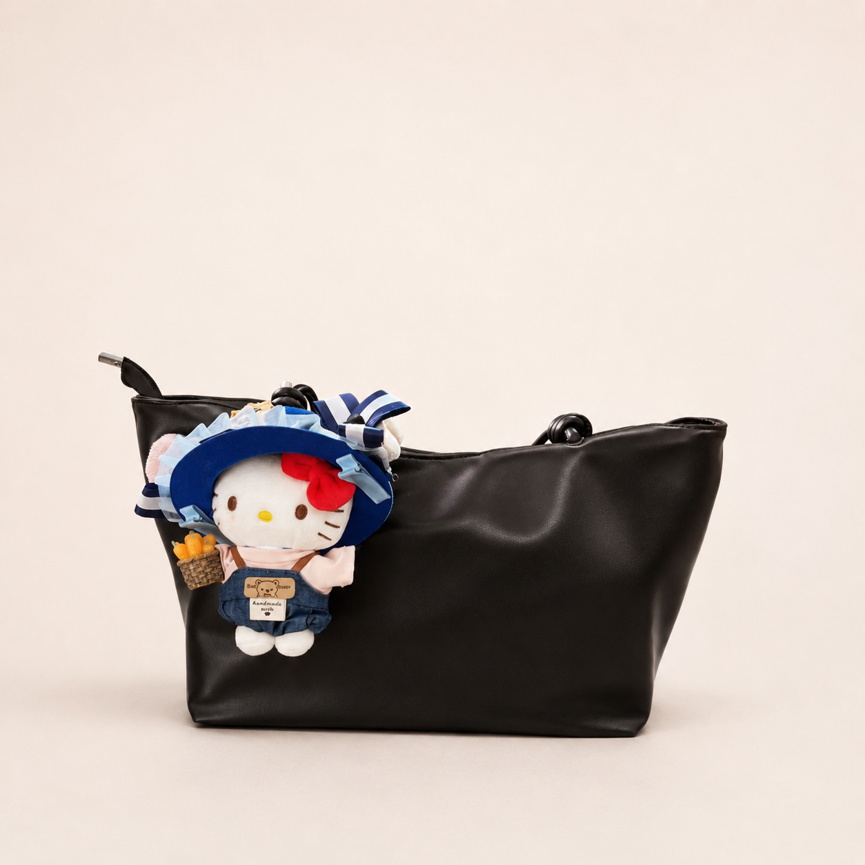 Bunny Officer Plush Bag Charm