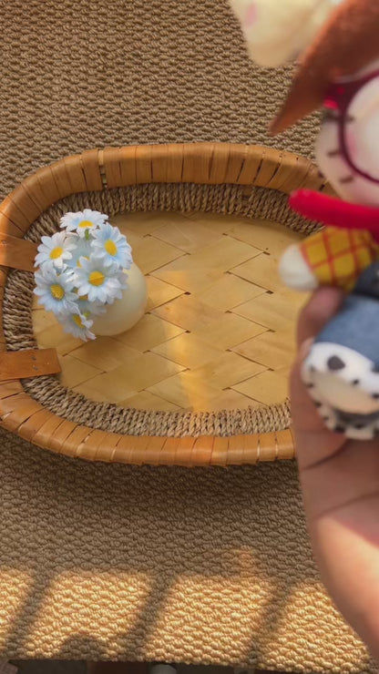 Western Kitty Cowboy Plush Bag Charm